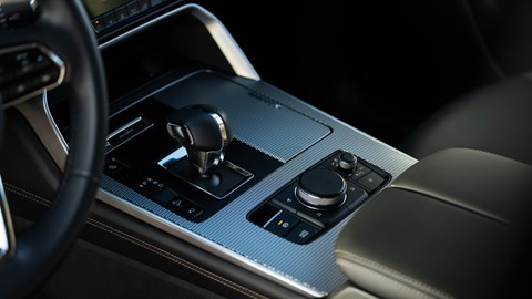 Mazda CX-60 infotainment control and gear selector