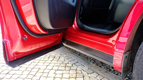 Mazda CX-60 door step and floor height