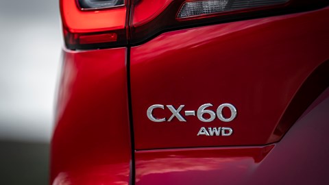 Mazda CX60 review (2022) rear badge