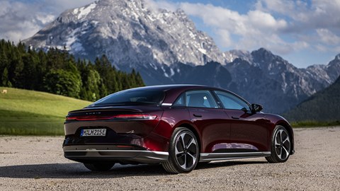 The hills are alive with the sound of the Lucid Air