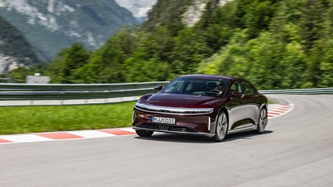 Lucid Air on track: we tested the handling on circuit