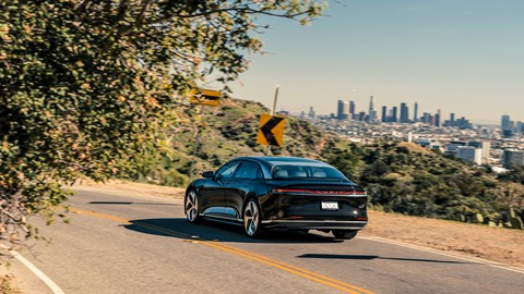James Taylor was smitten by the Lucid Air in 2022