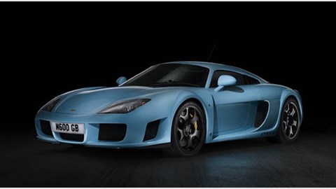 The finished Noble M600 - bereft of prototype garb