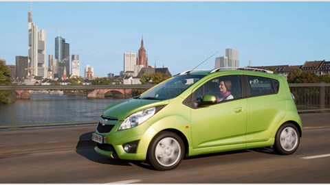 Chevy's new city car: the Spark