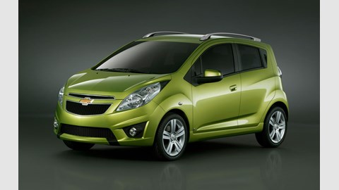 Chevy Spark was sired by a design competition – GM asked the public which of the 2007 New York concepts it should build. The Spark won