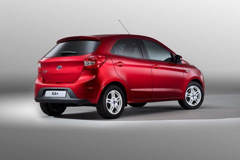 Ford Ka+ grows up: Blue Oval's new city car in pictures