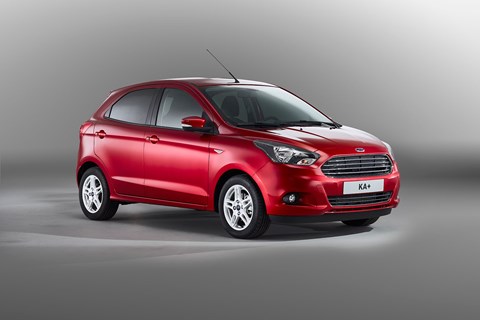 Ford Ka+ uses Fiesta underpinnings