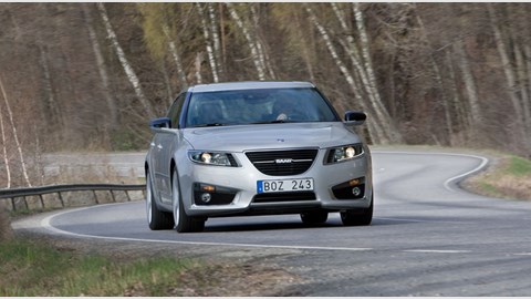 CAR reviewed the new Saab 9-5 around the Trollhättan HQ