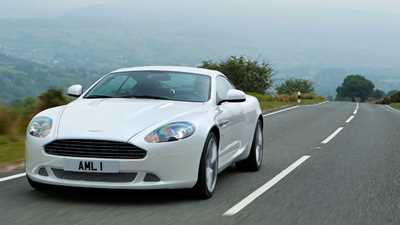 The new Aston Martin DB9, the 2011 model year one