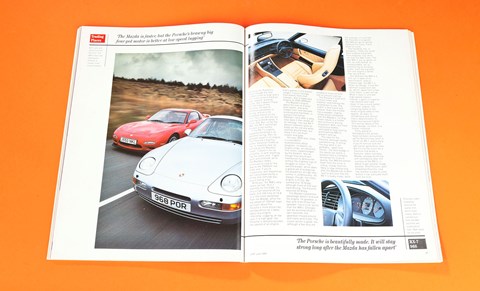 Trading places: Mazda RX-7 vs Porsche 968 (CAR archive, 1992) | CAR ...