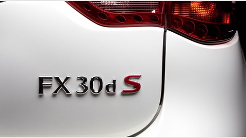 Infiniti FX30d (2010) review