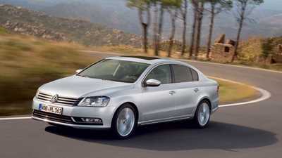 The new VW Passat Mk7, new for 2011