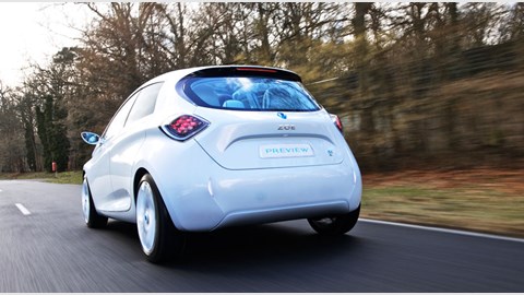 Renault Zoe concept EV supermini (2011) review