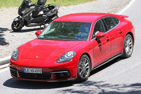 New Porsche Panamera scooped