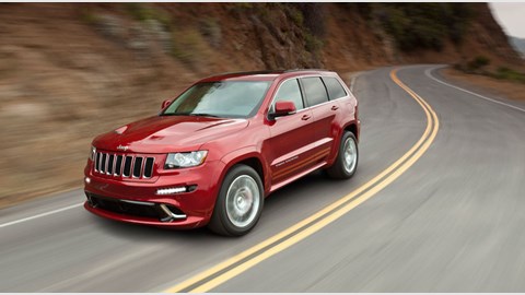 The New Jeep Grand Cherokee SRT8 packs a 6.4-litre, 461bhp punch