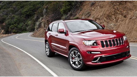 Larger intakes and 20-inch wheels scream that the SRT8 is clearly a performance model