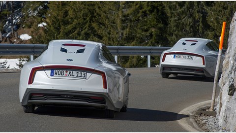 Pictures from the 2013 launch event: the VW XL1