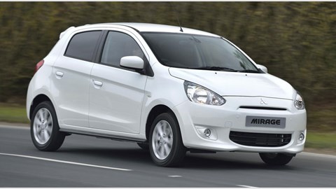 Mitsubishi Mirage 1.2 (2013) review