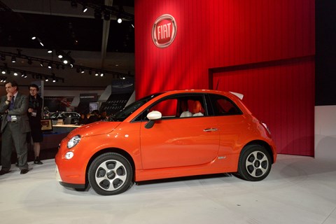 The Fiat 500e: allegedly lost the company $10,000 for each one sold in 2014