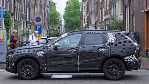Mouse-trap! We catch Volvo XC60 covered in Swiss cheese-spec camo
