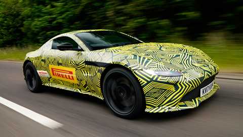 The new 2018 Aston Martin V8 Vantage: the latest spy photos