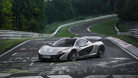 McLaren P1 at the Nurburgring