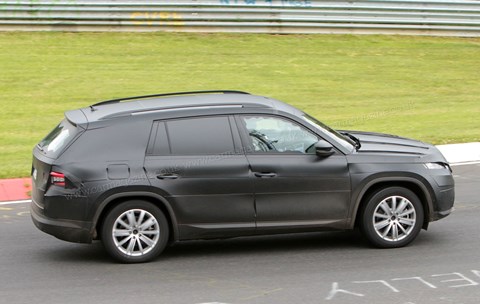 Skoda Kodiaq: room for three rows of seats