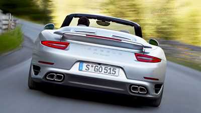 The latest 2014-spec Porsche 911 Turbo Cabriolet