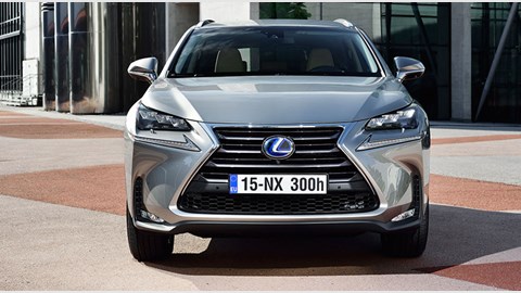 Big grille on the NX has plenty of motorway presence