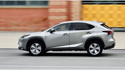 'E-Four' four-wheel drive system on all but the entry-level NX 300h S