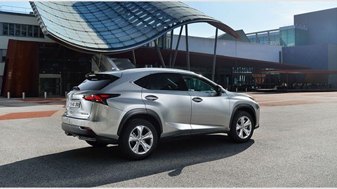 This in addition to the electric motor at the front of the NX