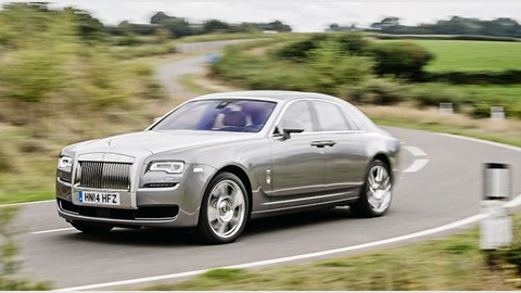 New lights, new grille, every front panel changed... but you struggle to tell on new facelifted Rolls Ghost