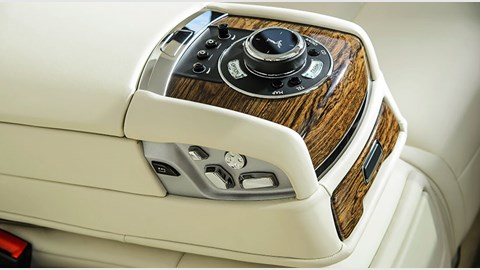 Even BMW's dreaded iDrive gets a Rolls-ish makeover on the Ghost