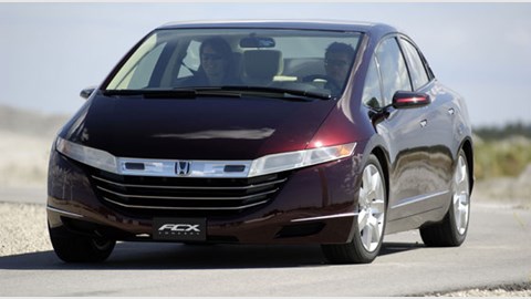 Honda FCX fuel-cell concept car (2007) review