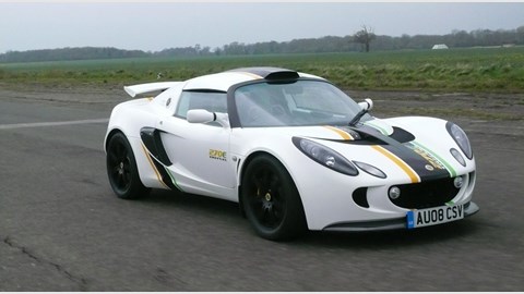 Lotus Exige 270E Tri-Fuel (2008) review