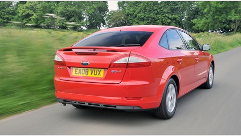 Ford Mondeo Econetic CAR review rear three-quarters photo