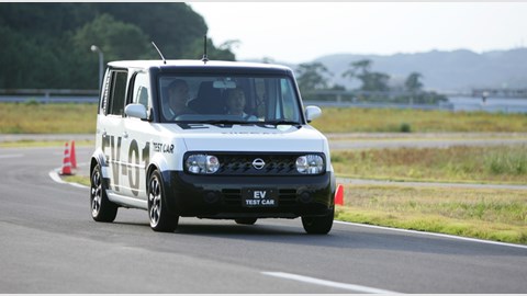 Nissan EV-02 prototype (2008) electric review