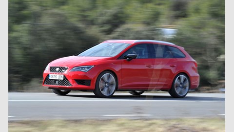 The Seat Leon ST Cupra's premise is simple to understand: it's the estate version of the hottest Leon