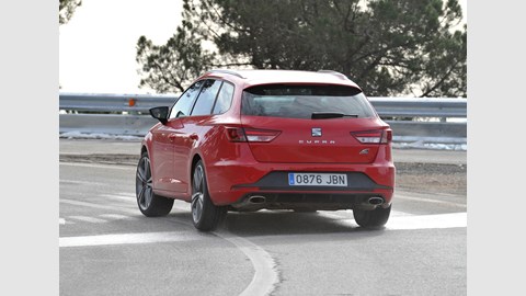 Traction out of slow corners is impressive in the dry