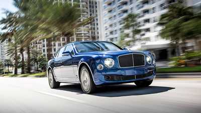 Bentley Mulsanne Speed (2015) on test
