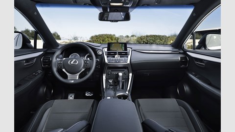 Lexus NX200t interior