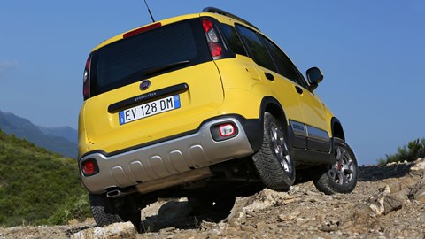 Approach and departure angles are improved over the regular Panda 4x4