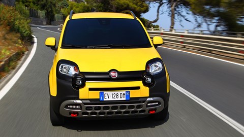 Progress is noisy in the diesel, slightly less so in the TwinAir