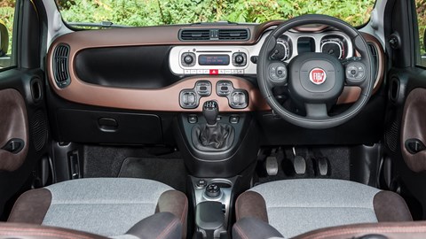 Spot the Terrain Control Selector, on top of the transmission tunnel