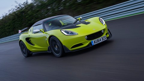 Elise S Cup is up to three secs a lap quicker round Hethel than a regular Elise S