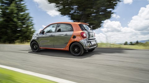 Smart ForFour - like a Twingo, but posher. And pricier
