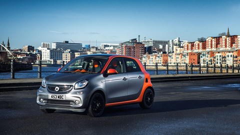 Rear-engined layout shared with Renault Twingo