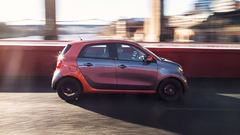 Previous Smart ForFour was based on Mitsubishi Colt. This one's better