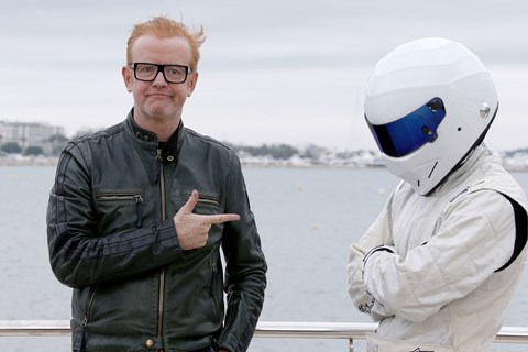 Chris Evans and the Stig (Getty)