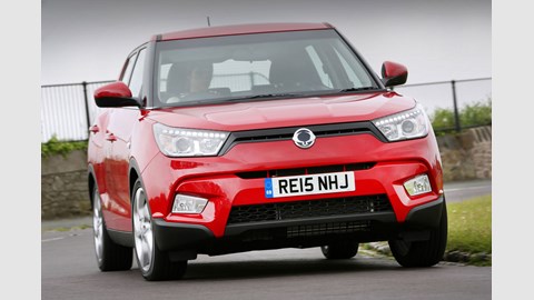 Torque-free petrol version struggles to make progress